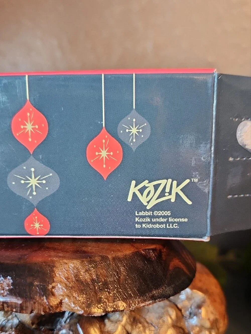 Kidrobot Happy Labbit Holiday Ornament Set - New Open Box